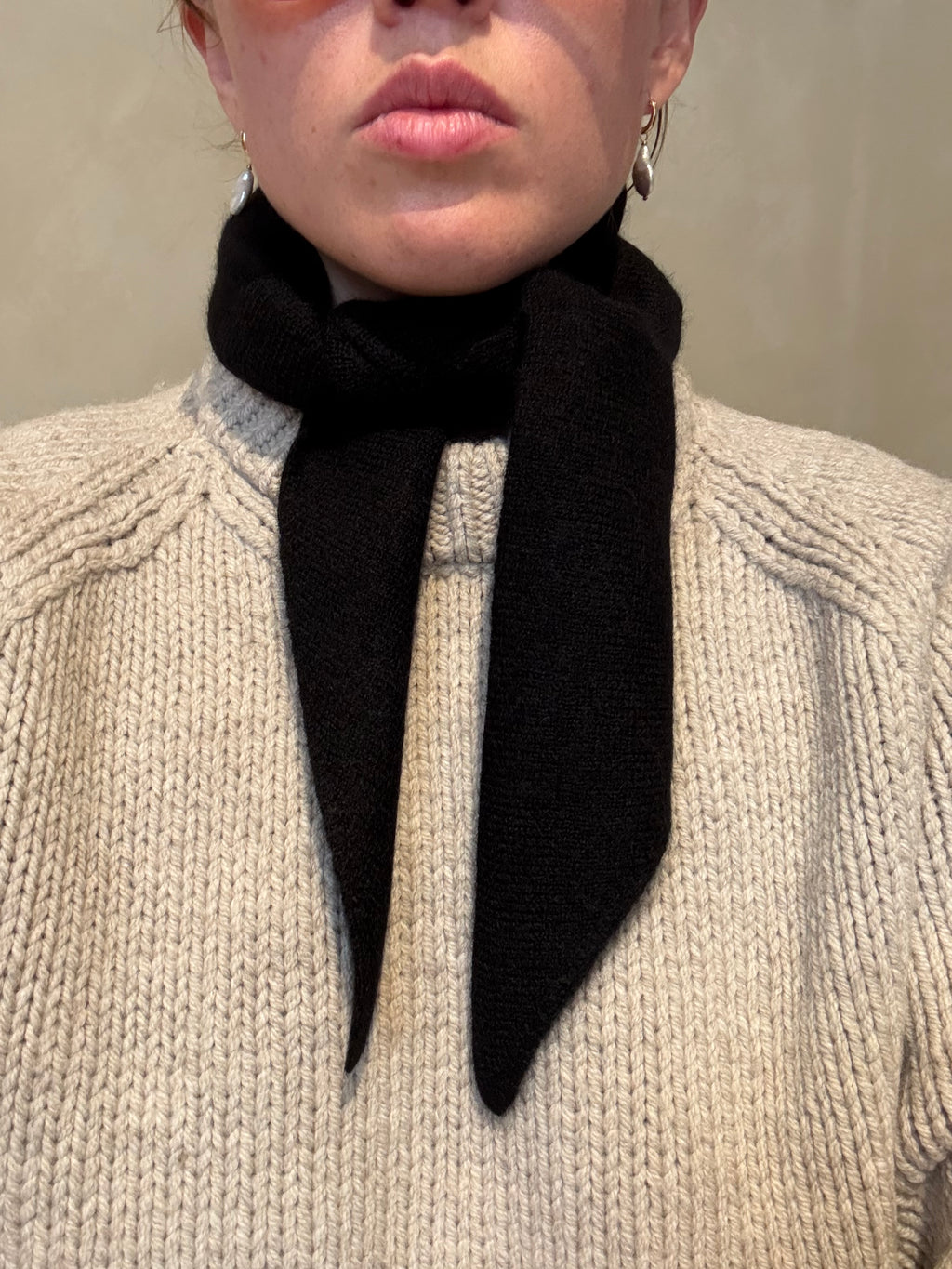 Cashmere Triangle Scarf