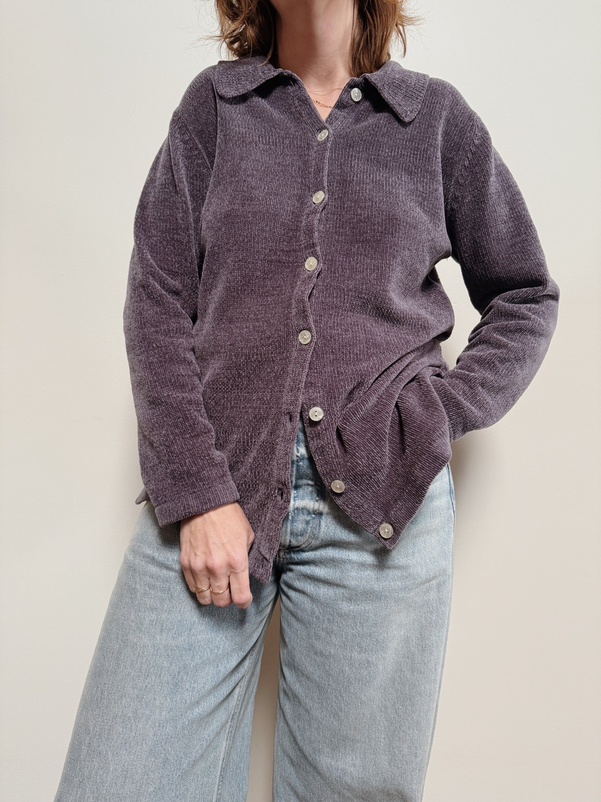 Chenille Cardi