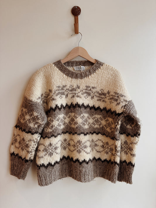 Hand Knit Romania Sweater