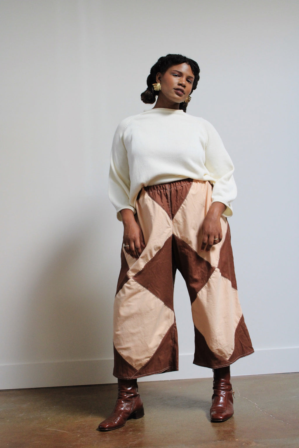 Archive Craft Diamond Pants - Peach