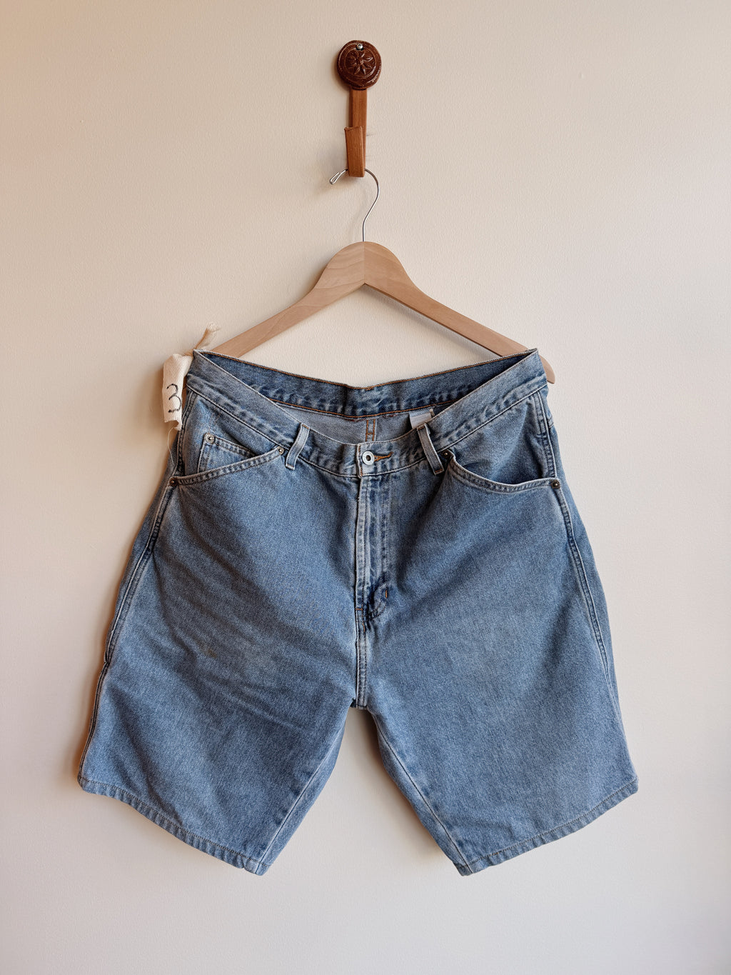 Denim Long Shorts