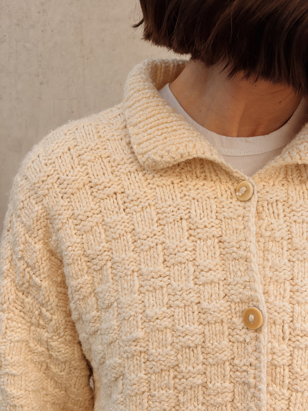 Basketweave Cardi