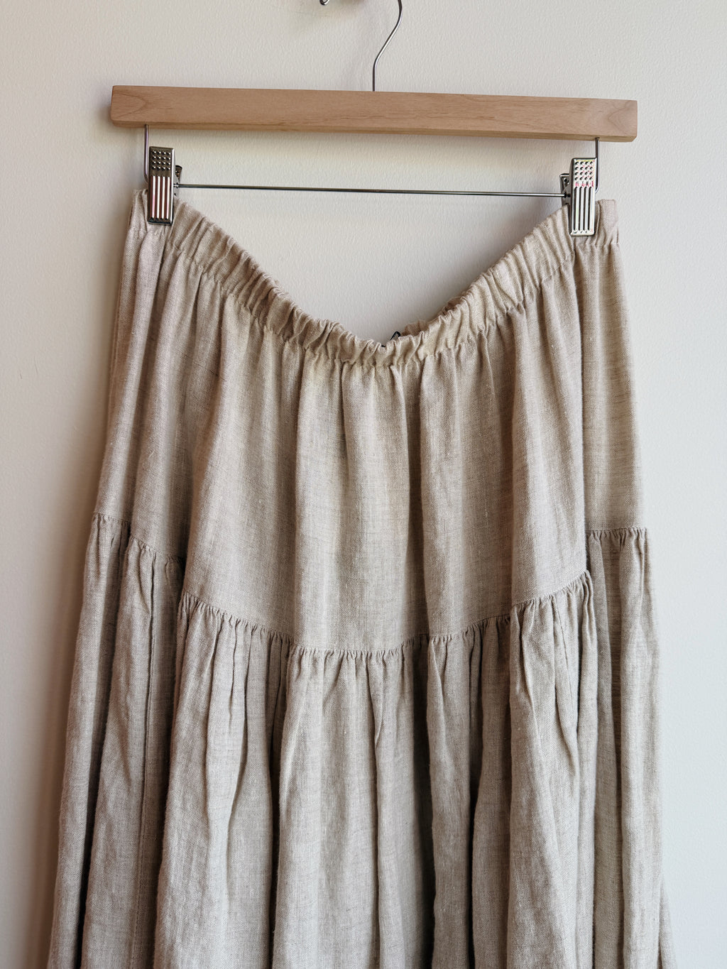 Oat Linen Skirt