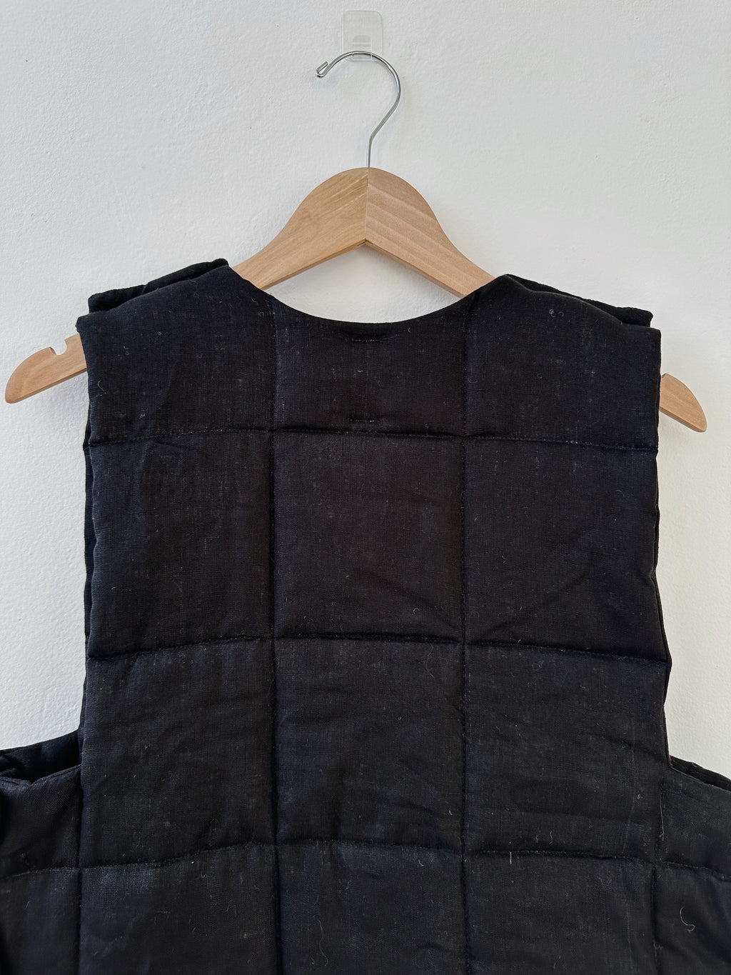 Quilted Wool Vest