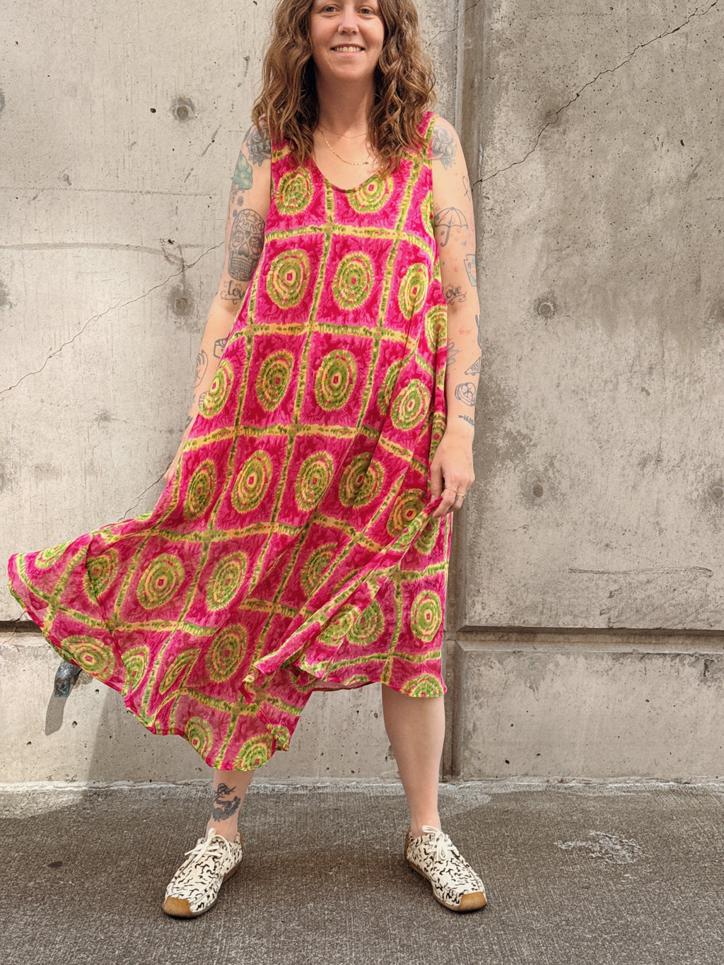 Burst Tank Dress