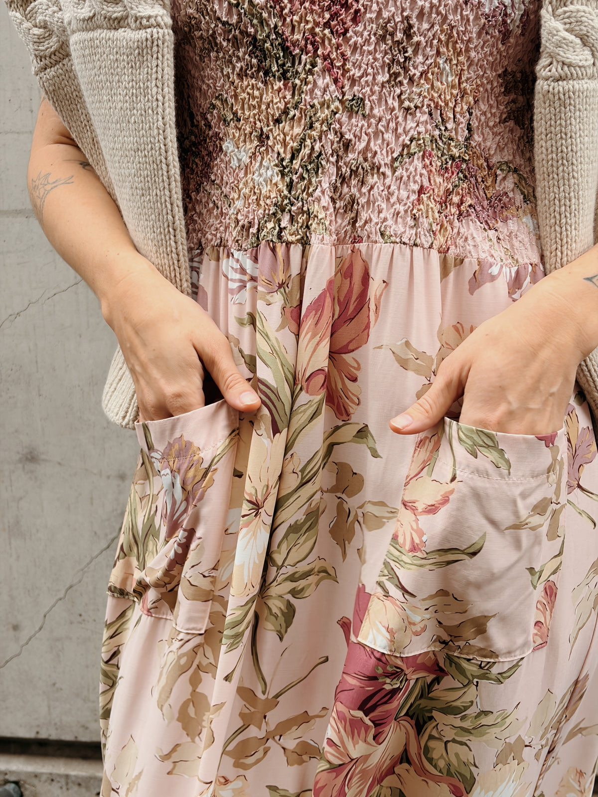 Scrunch Top Dress