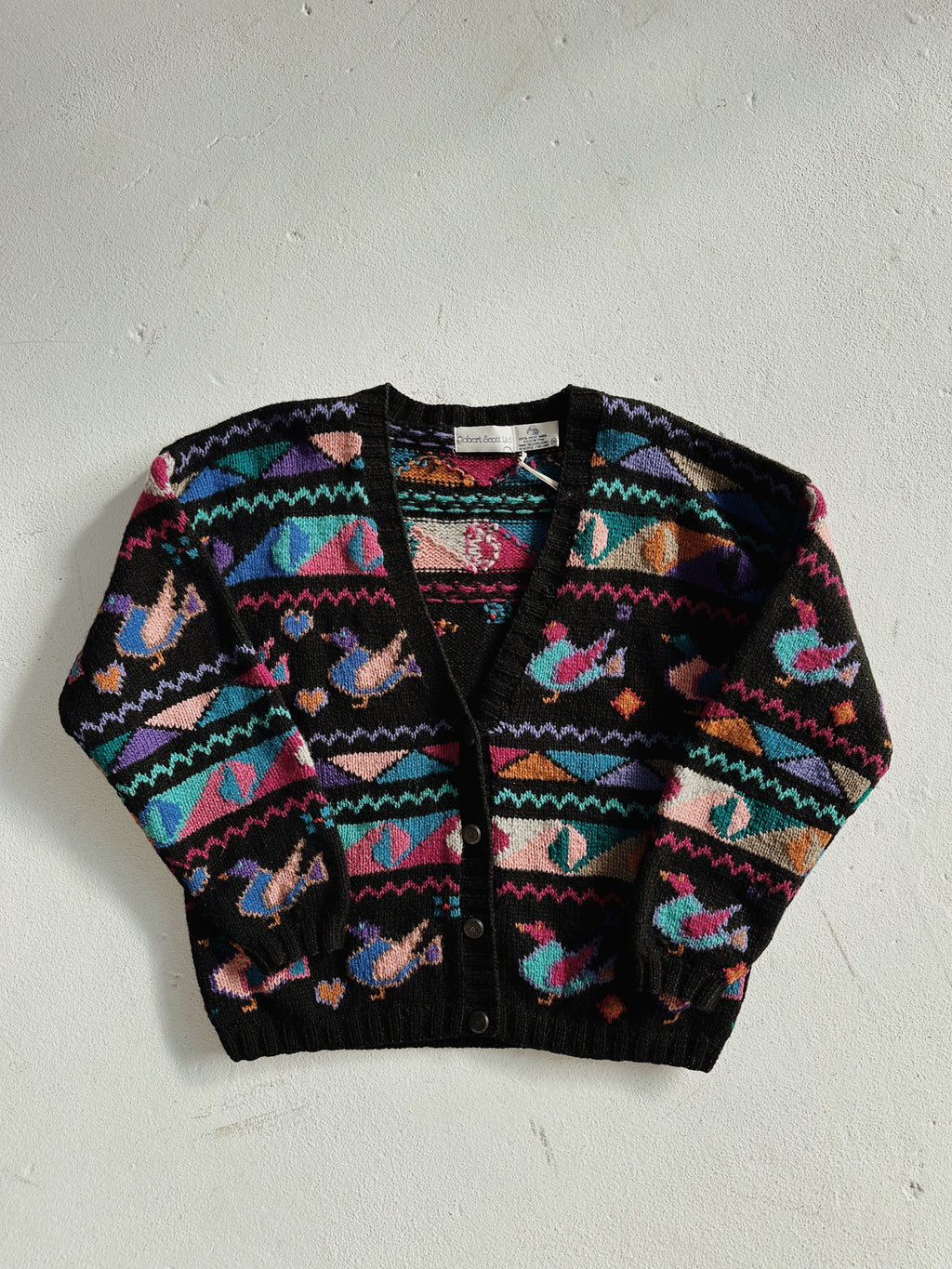 Vintage Duck Wool Cardigan