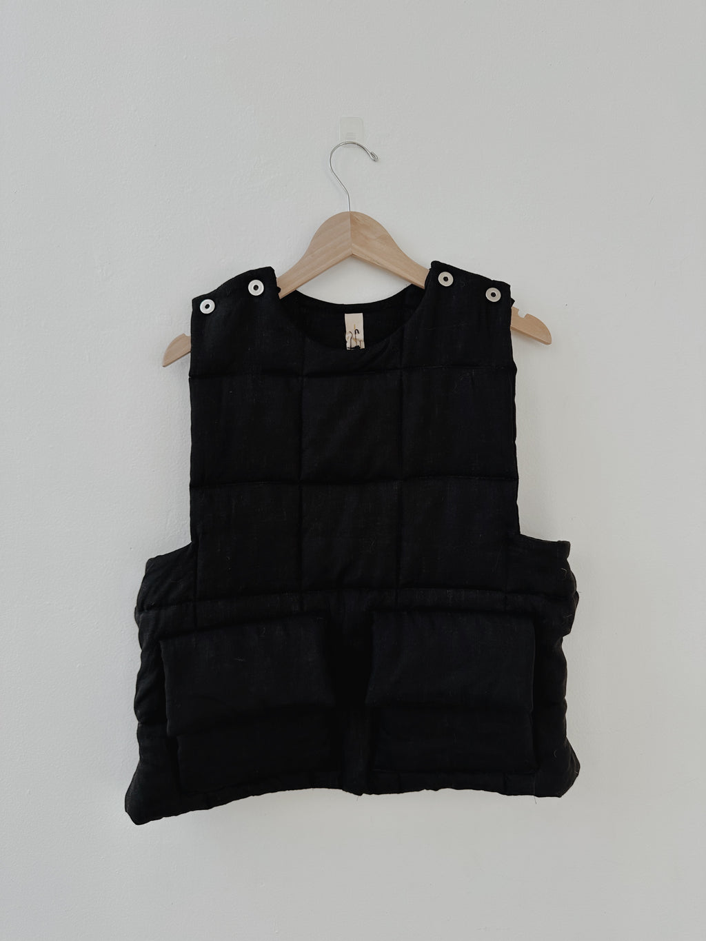 Quilted Wool Vest