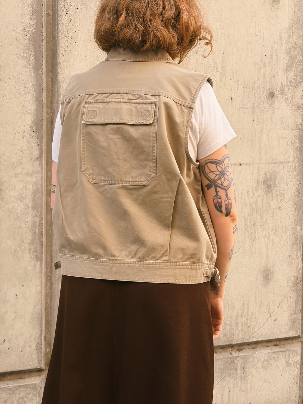 Utility Vest with Back Pocket