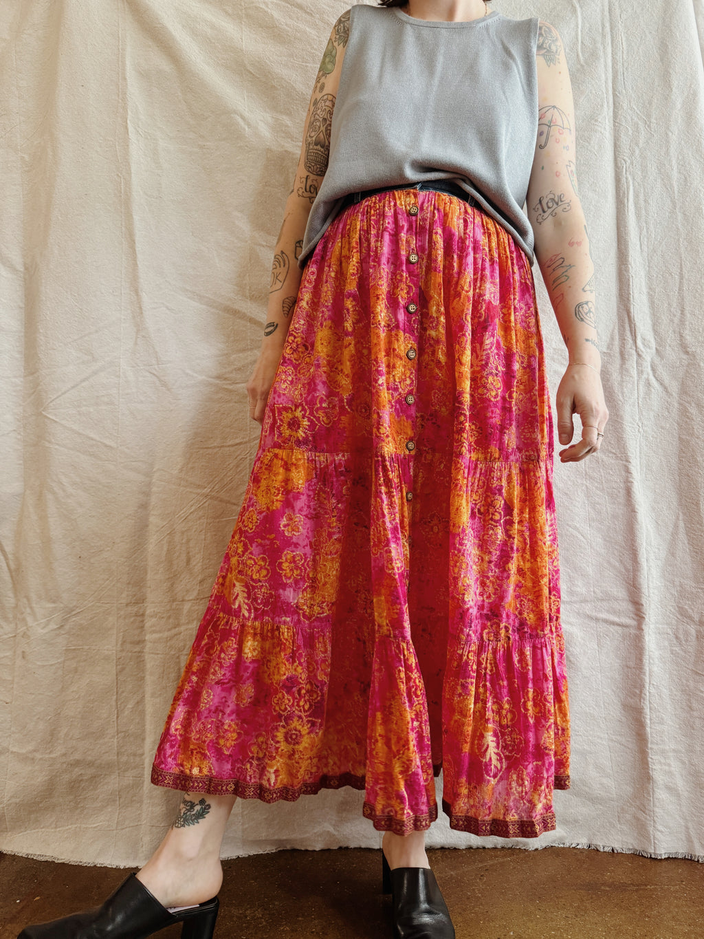 Crinkle Skirt