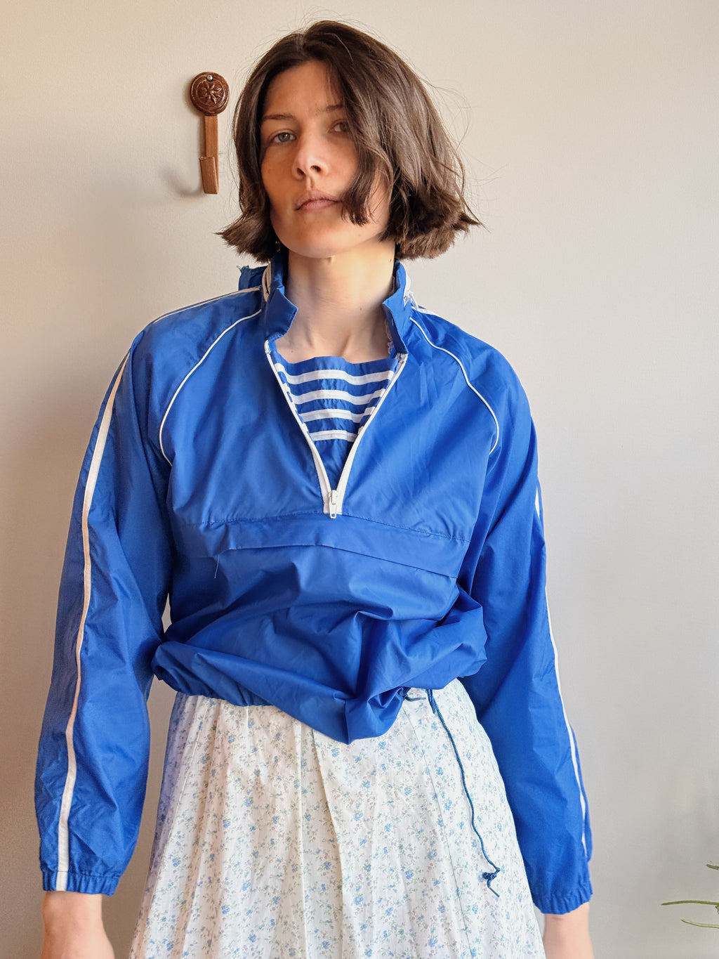 Royal Blue Windbreaker