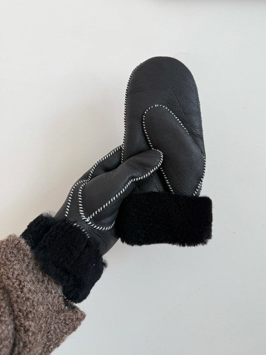 Shearling Mittens