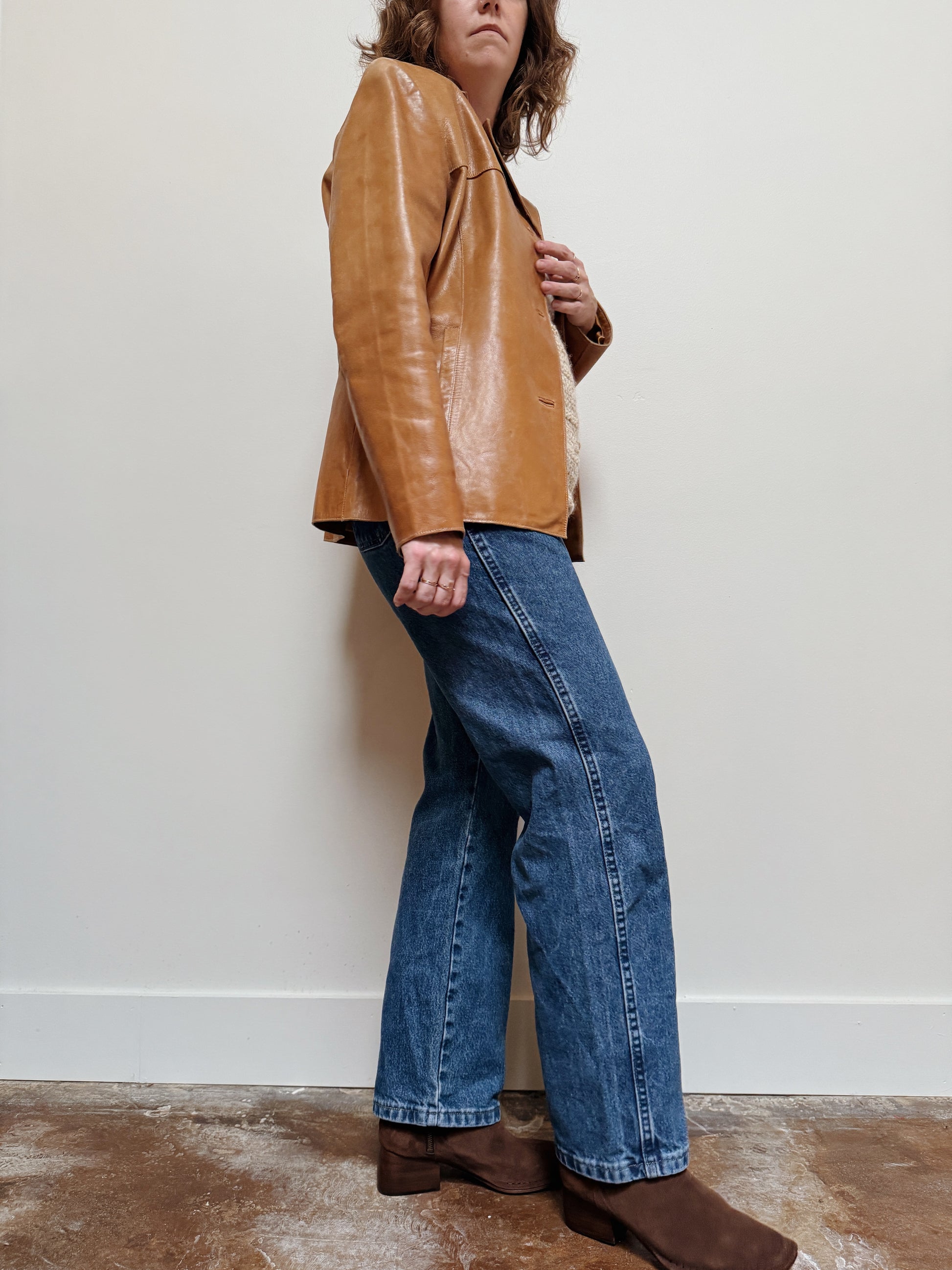 Mossimo Brown Leather