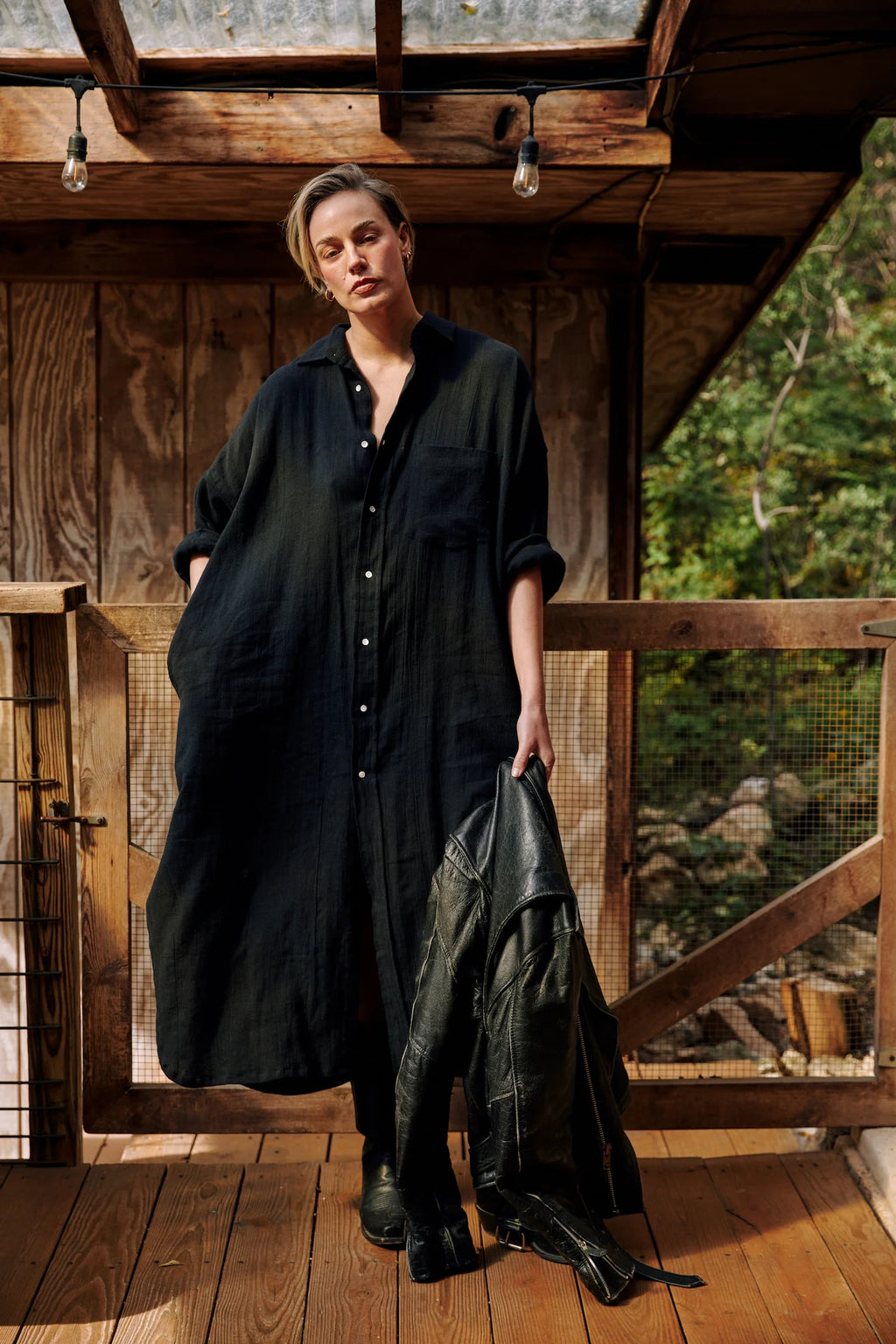 Florence Shirtdress - Cotton/Linen Blend