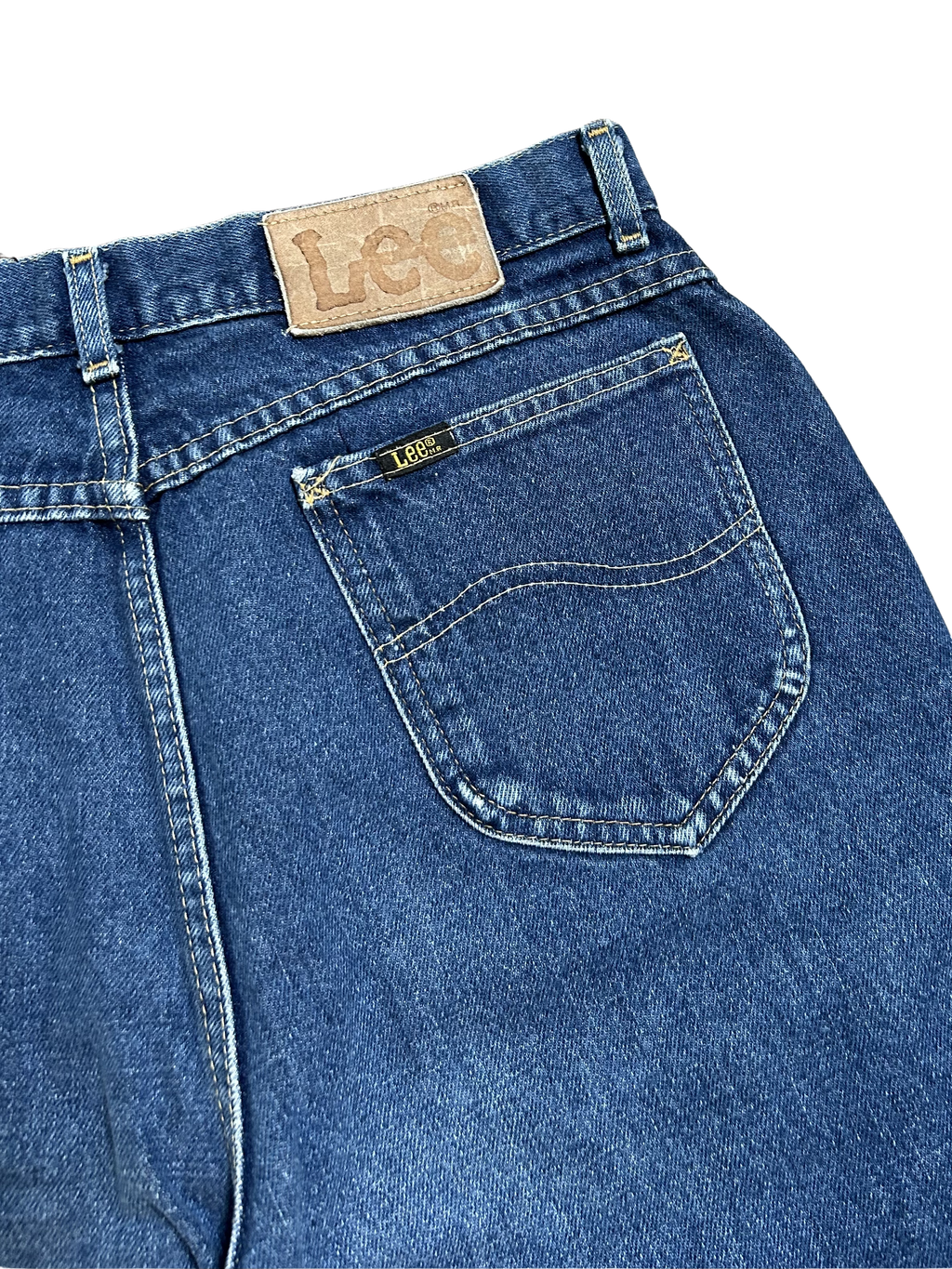 Lee dark wash high waisted jeans