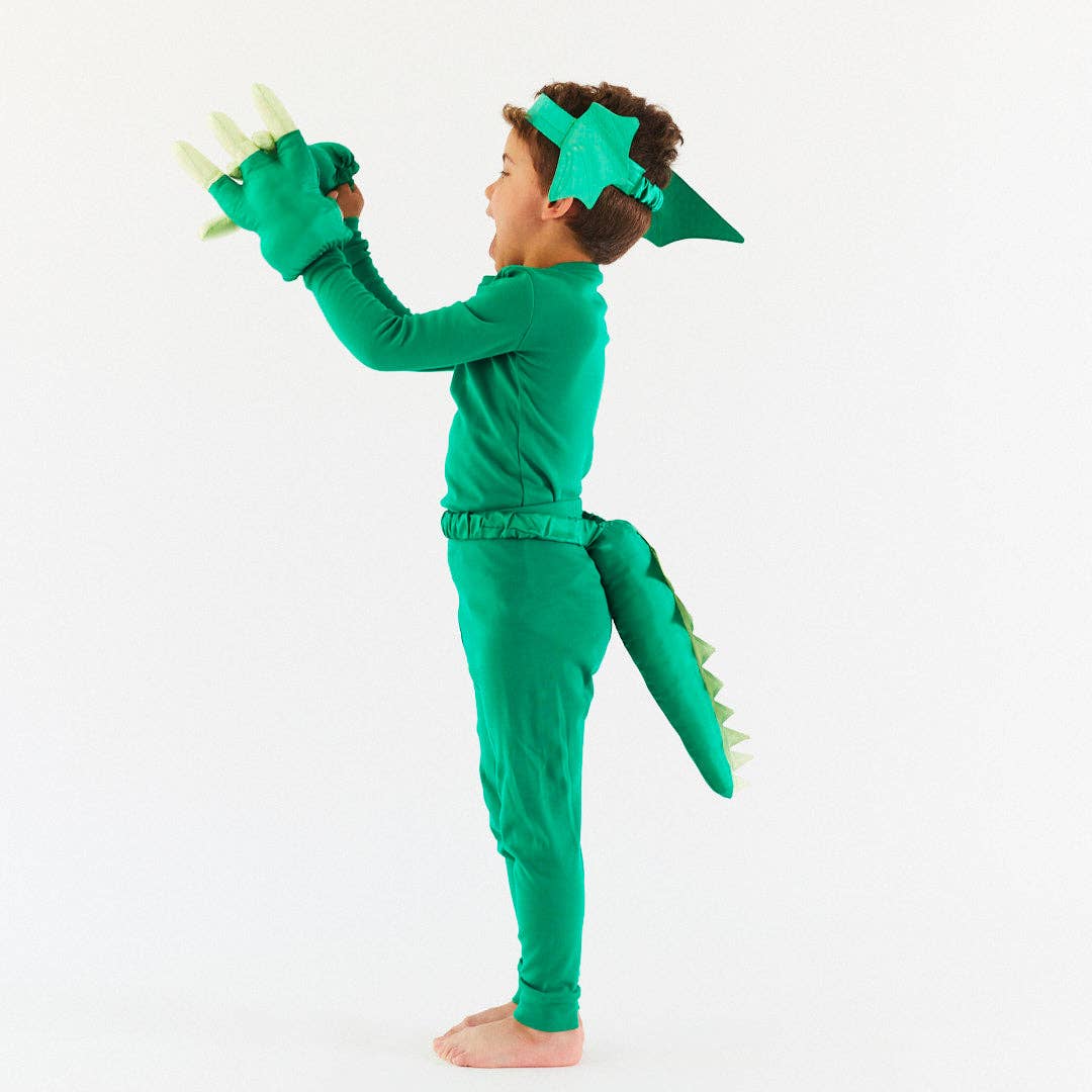 Green Dinosaur Tail