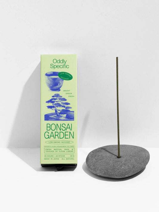 Bonsai Garden | Low Smoke Incense, Made in Japan, Natural