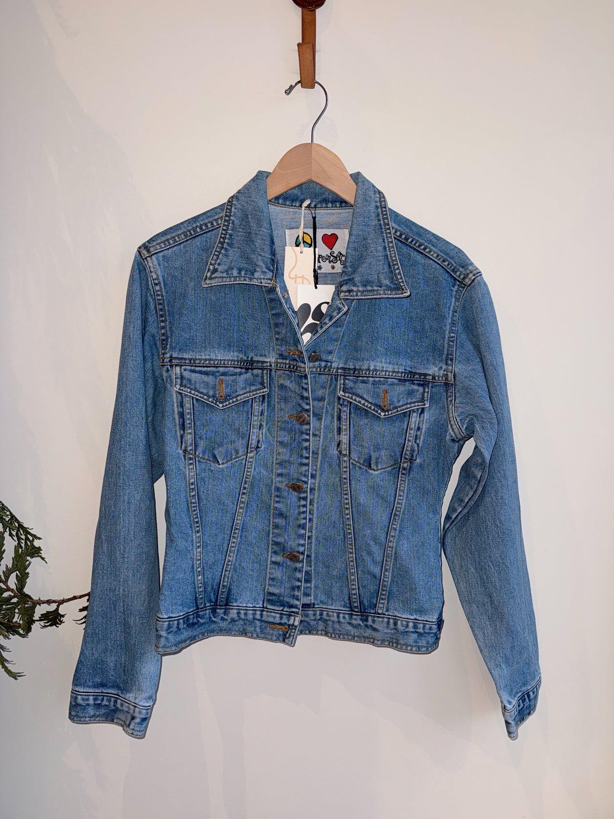 Mid Wash Denim Jacket