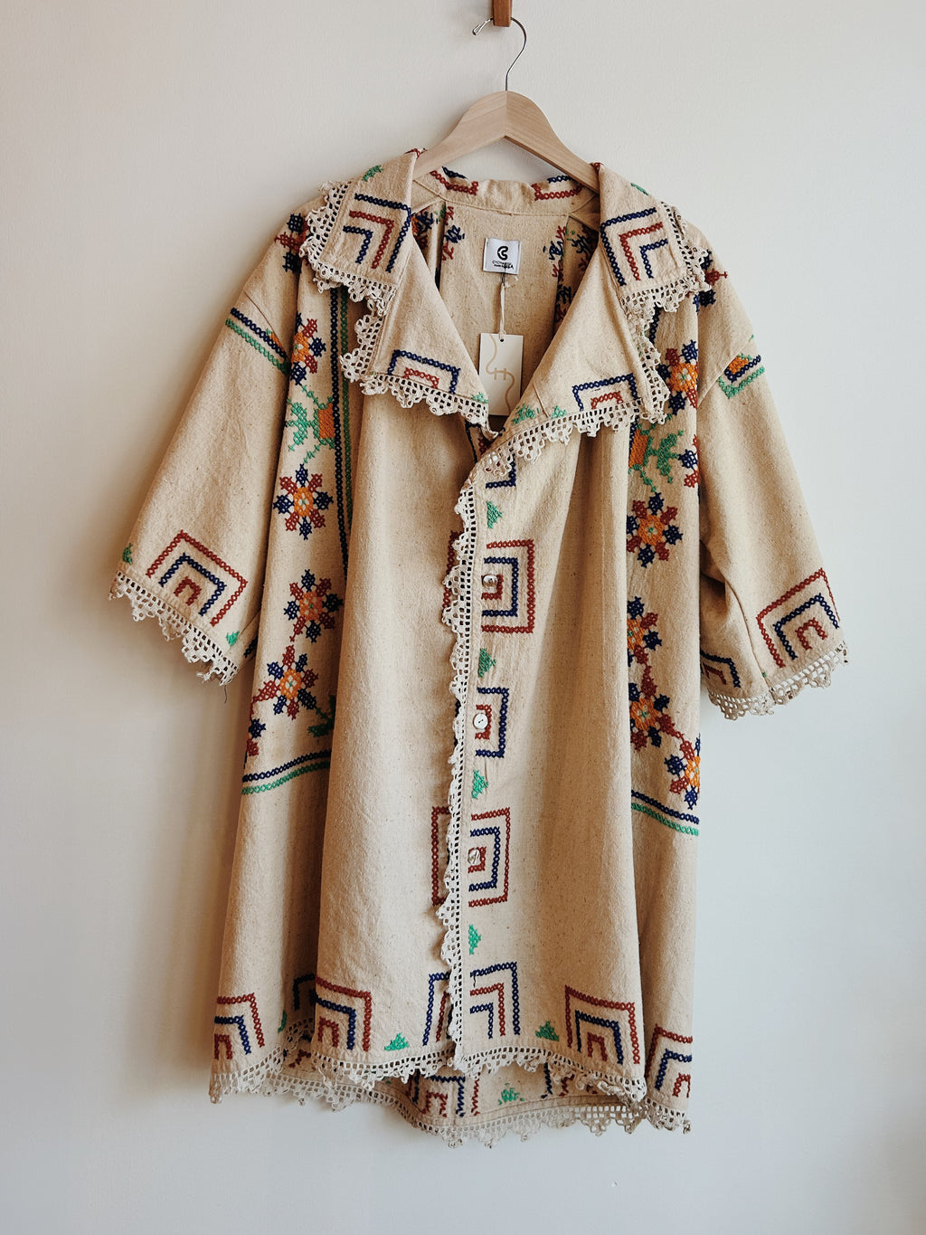 The Garden Relic Coat-Dress Zero Waste