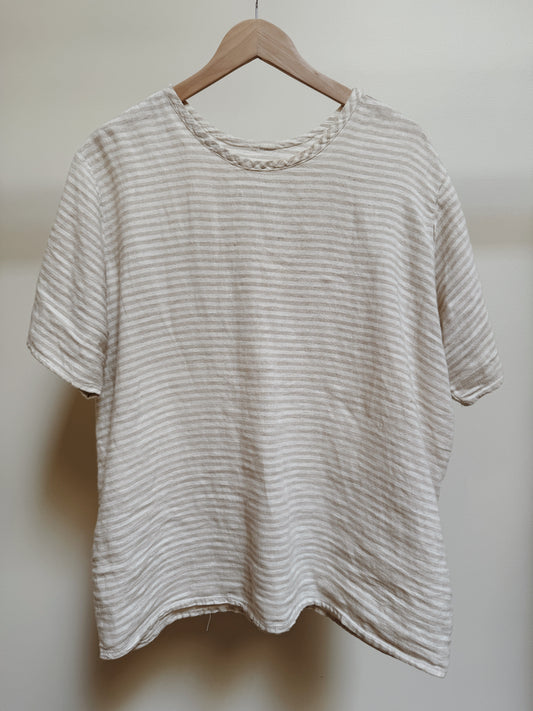 Flax Stripe Tee