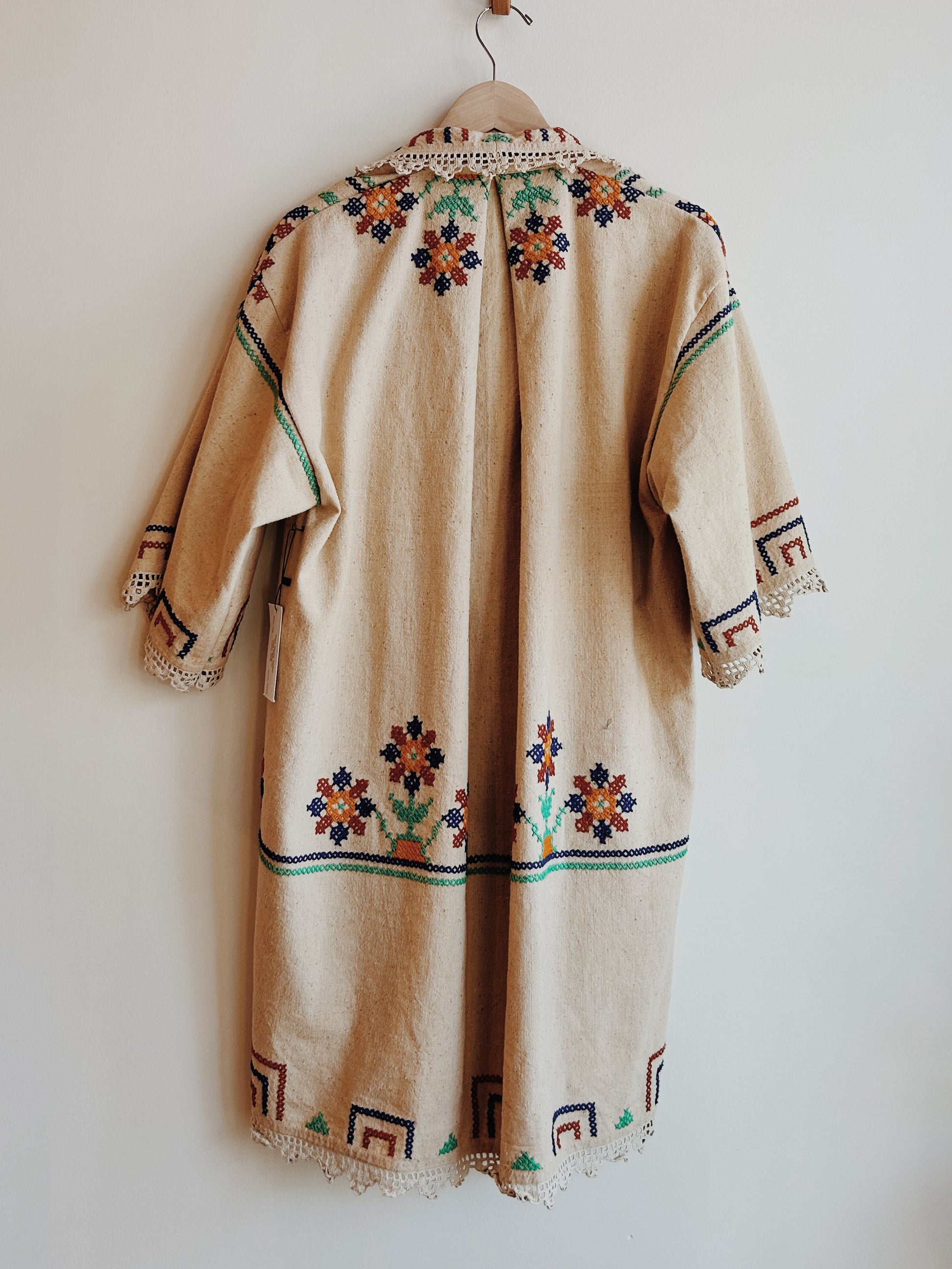 The Garden Relic Coat-Dress Zero Waste
