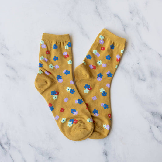 Women's Little Flower Garden Socks