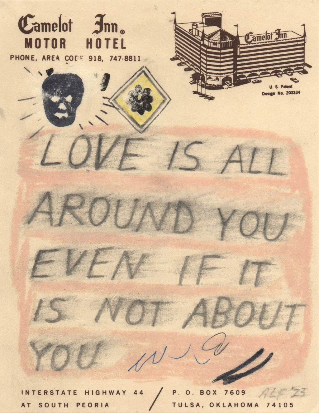 Love Is All Around You Art Print