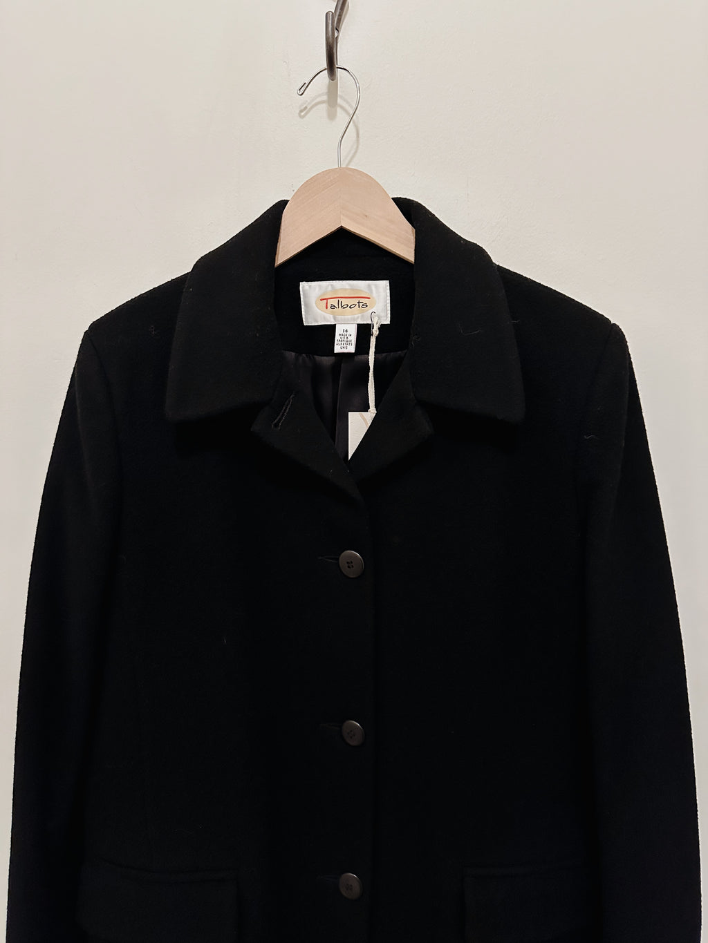Wool/Cashmere Dress Coat