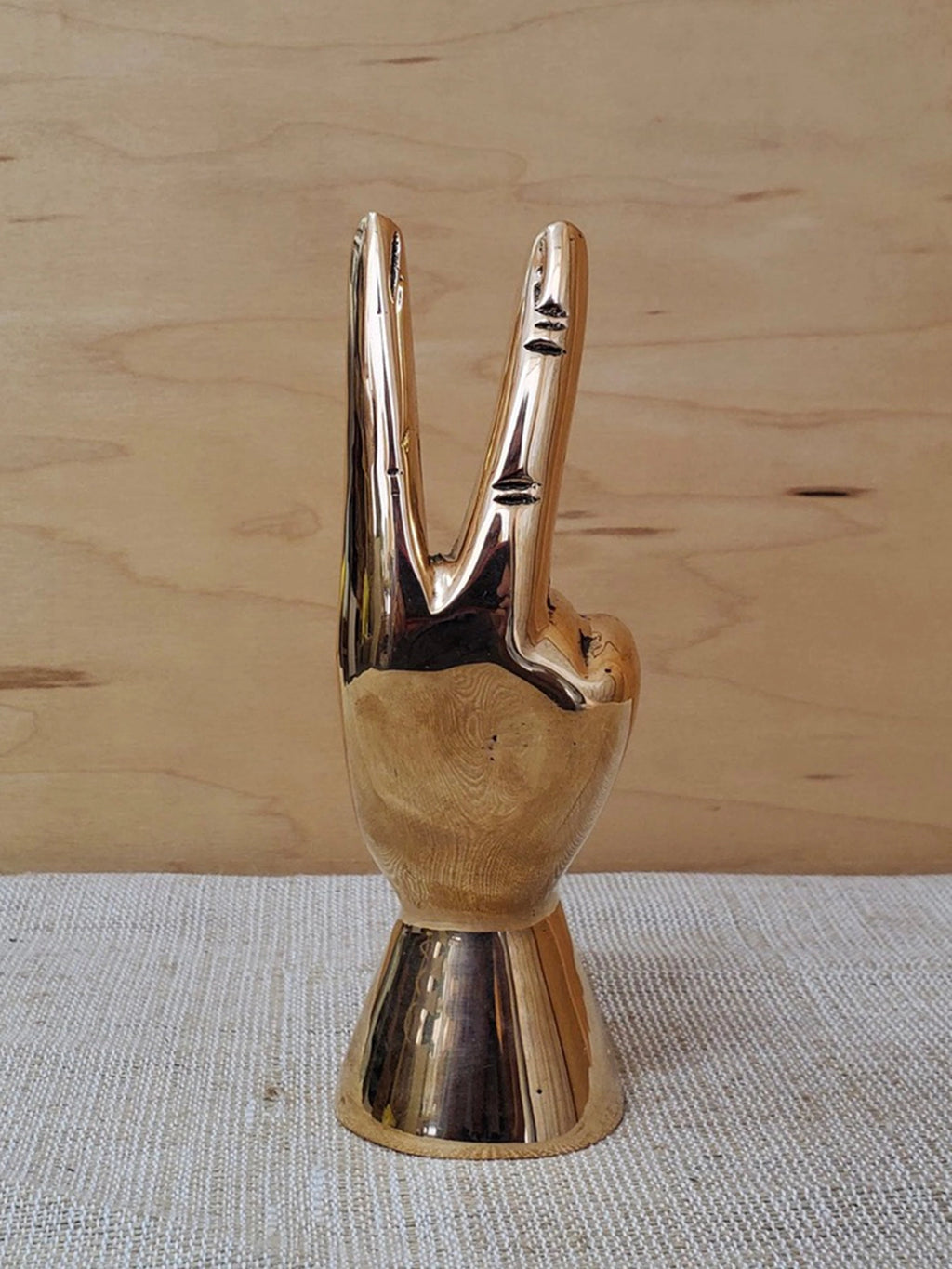 Bronze Peace Hand