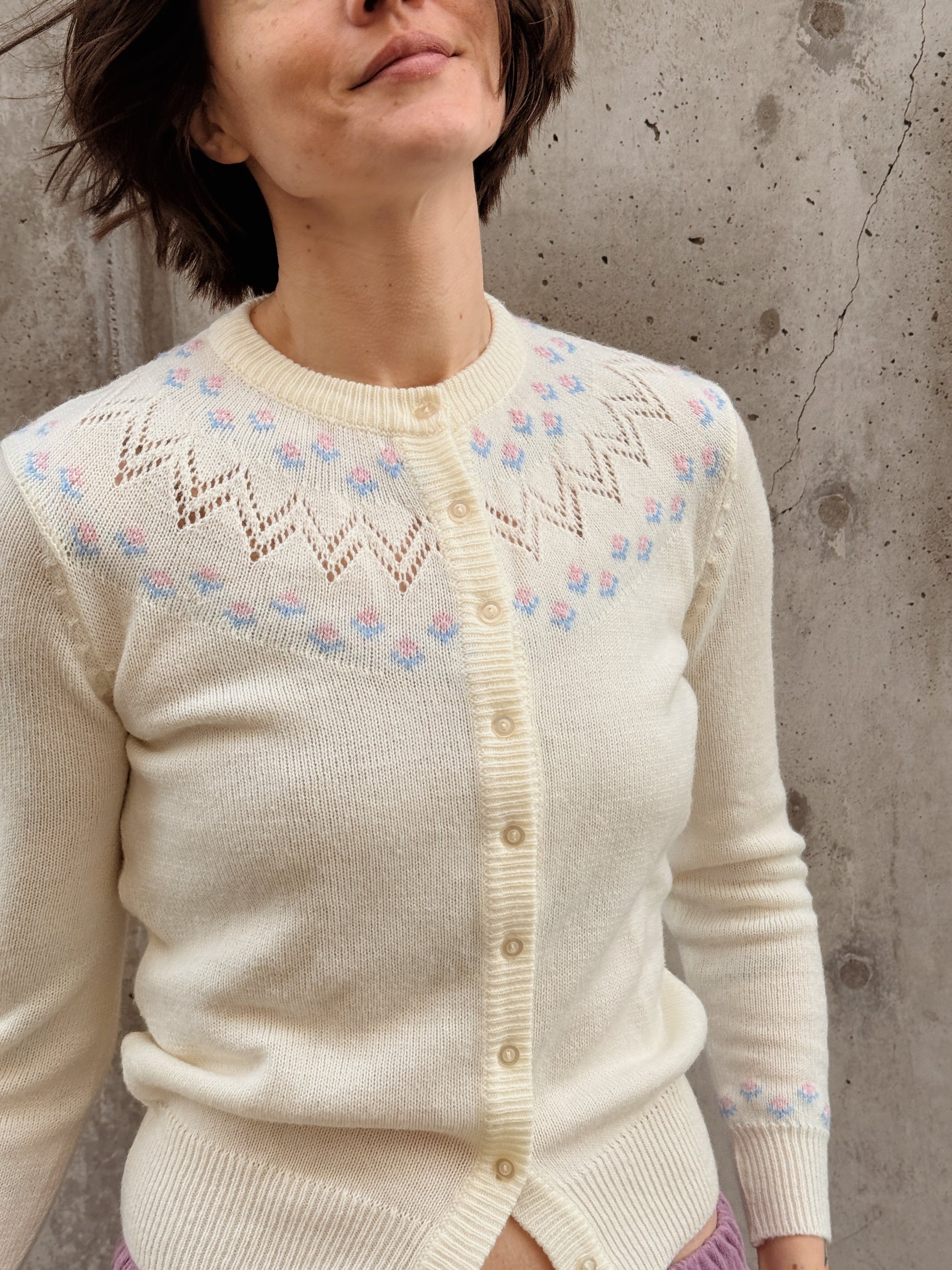 Dainty Floral Cardigan