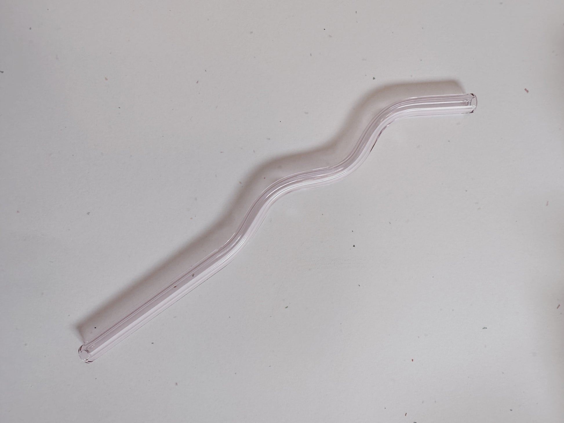 Wavy Glass Straw — Rachel Allene Shop