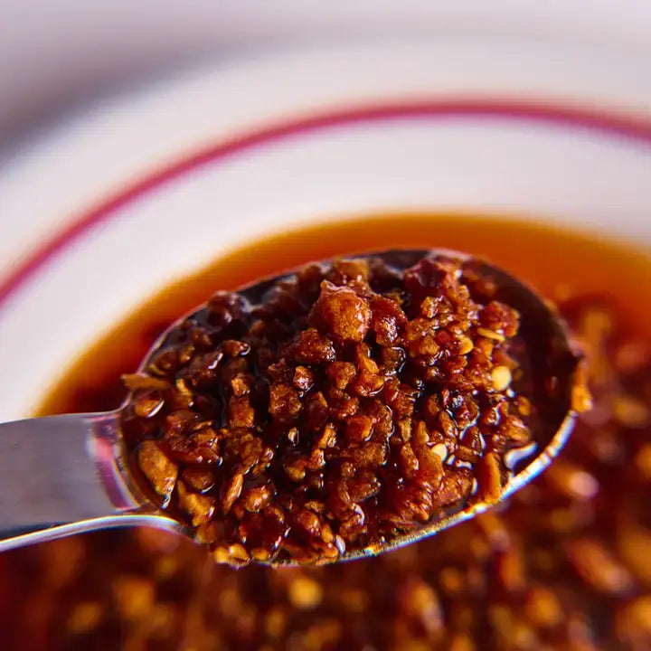 Hot Garlic Chili Crisp — Spicy