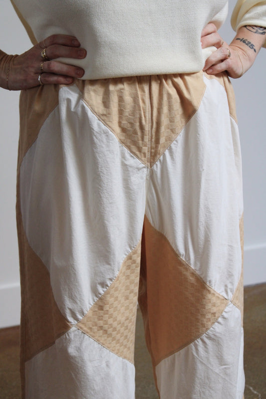 Archive Craft Diamond Pants - Textured Gingham
