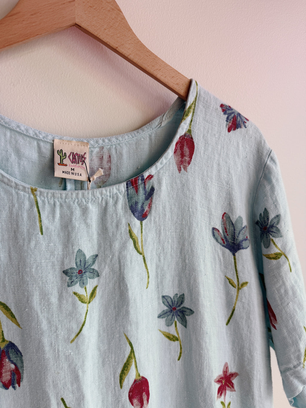 Floral Linen Maxi