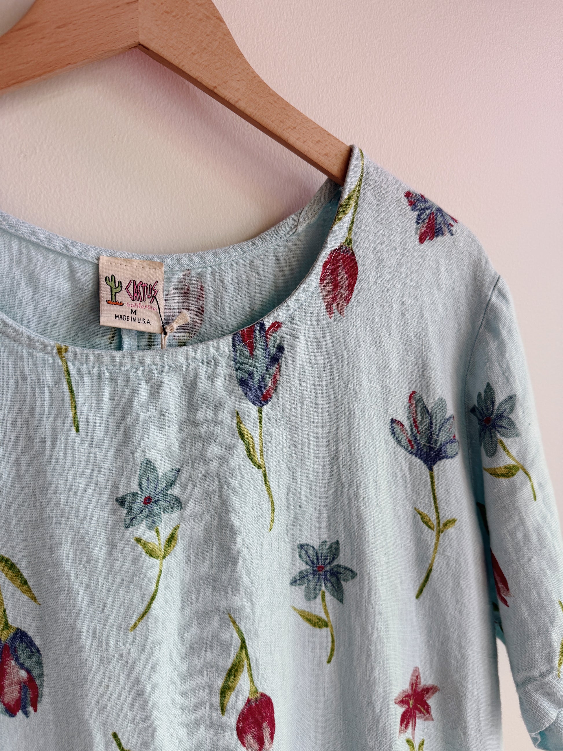 Floral Linen Maxi