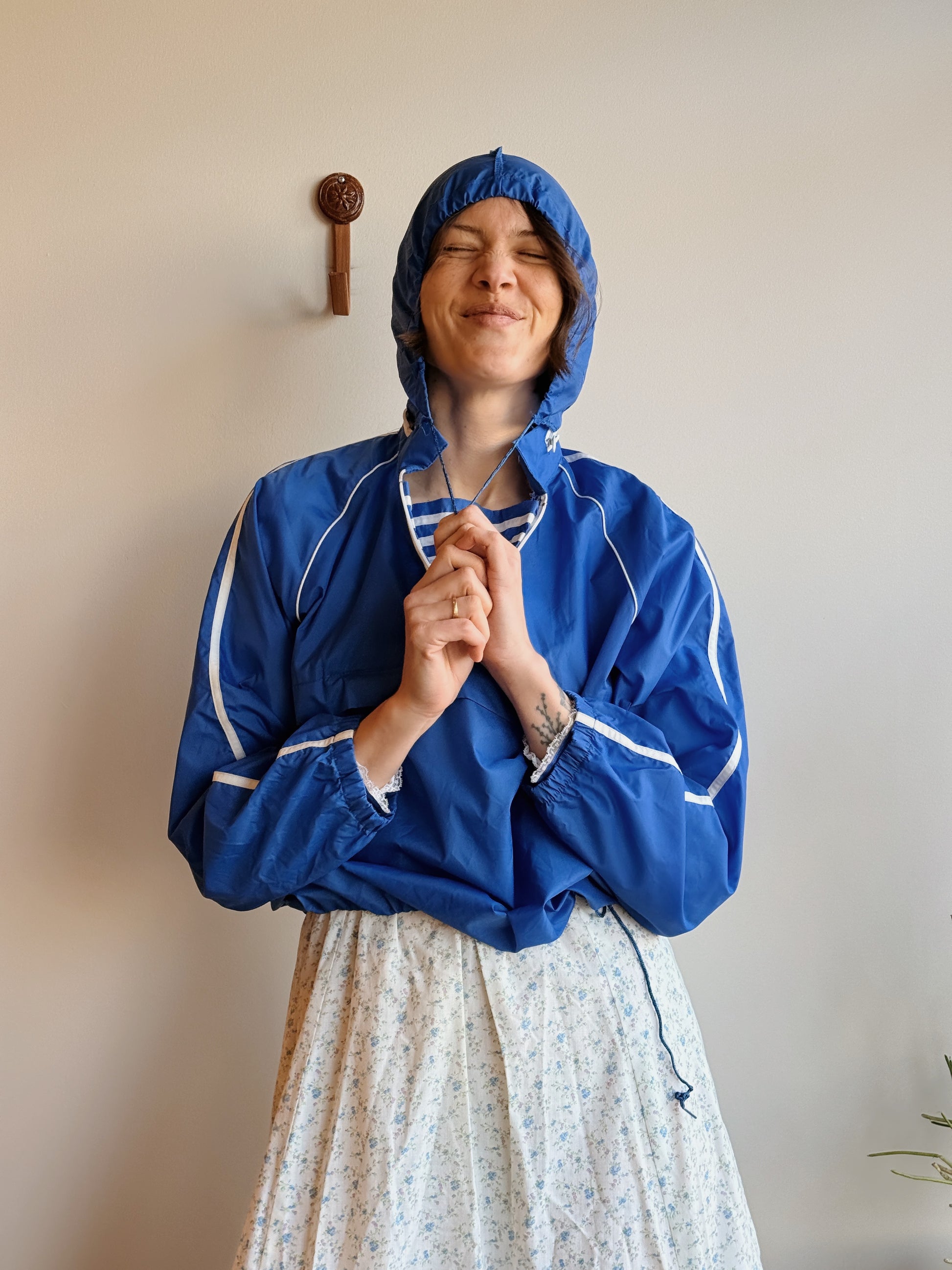 Royal Blue Windbreaker