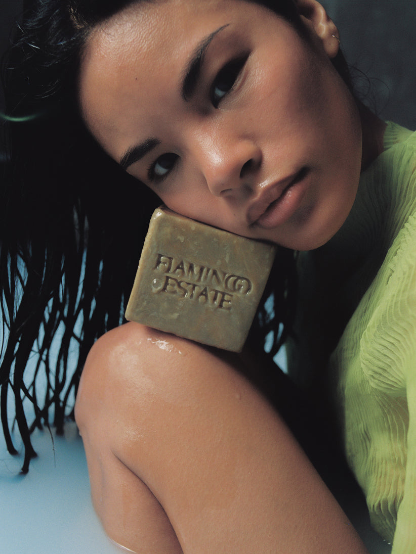 Green Goddess Soap Brick