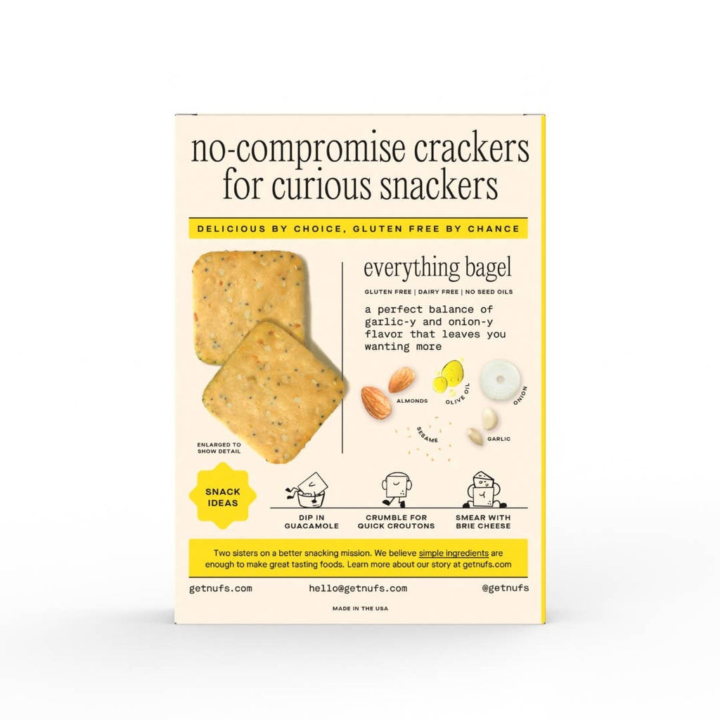Everything Gluten-Free Crackers