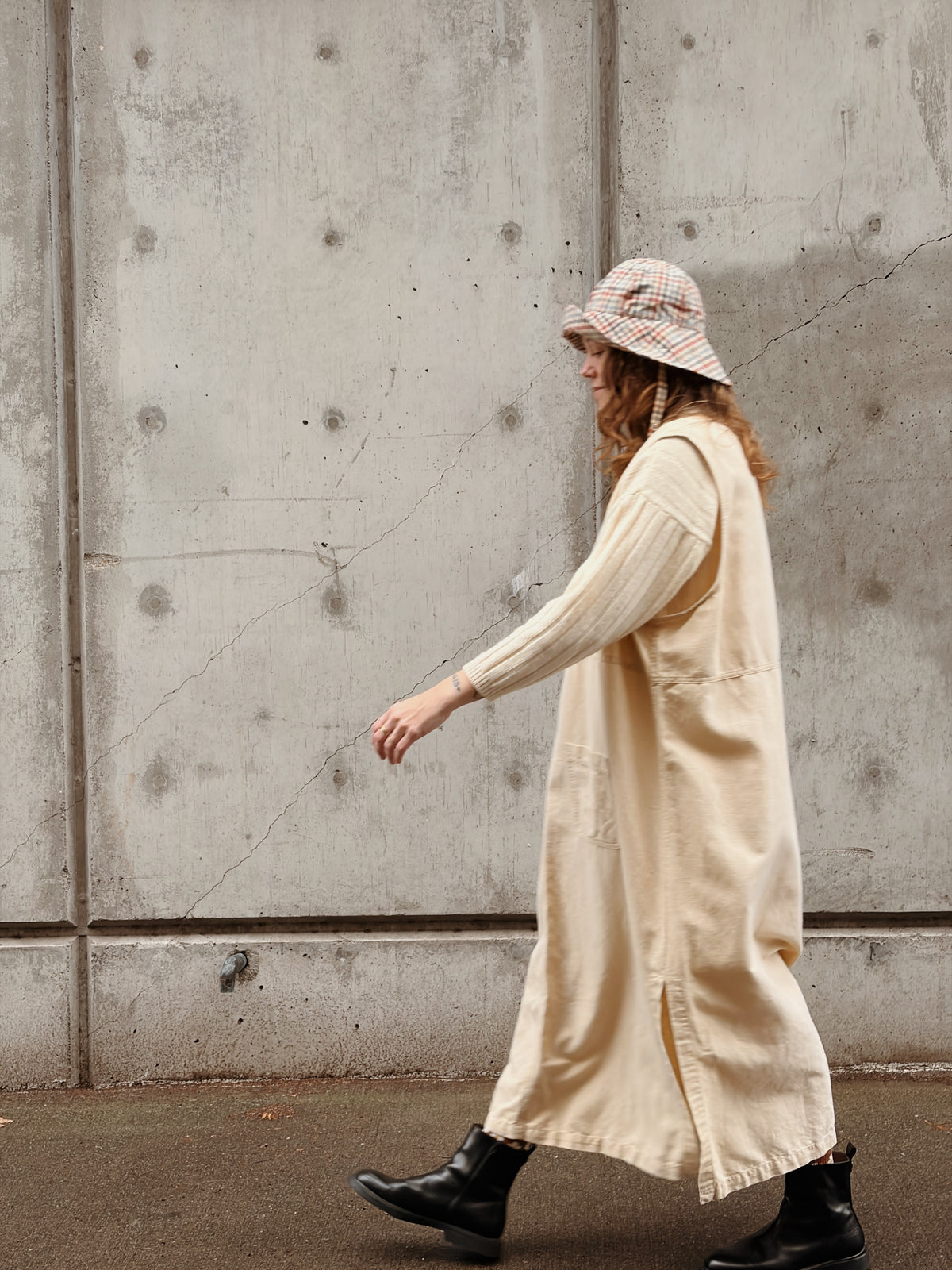 Apron Maxi Dress