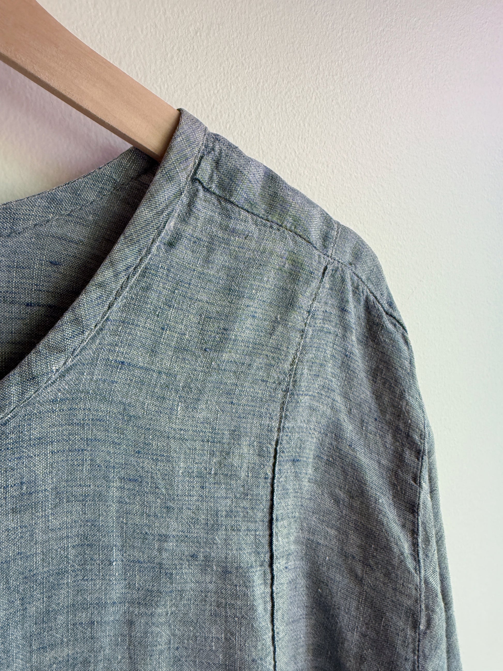 Flax Blue Stripe Dress