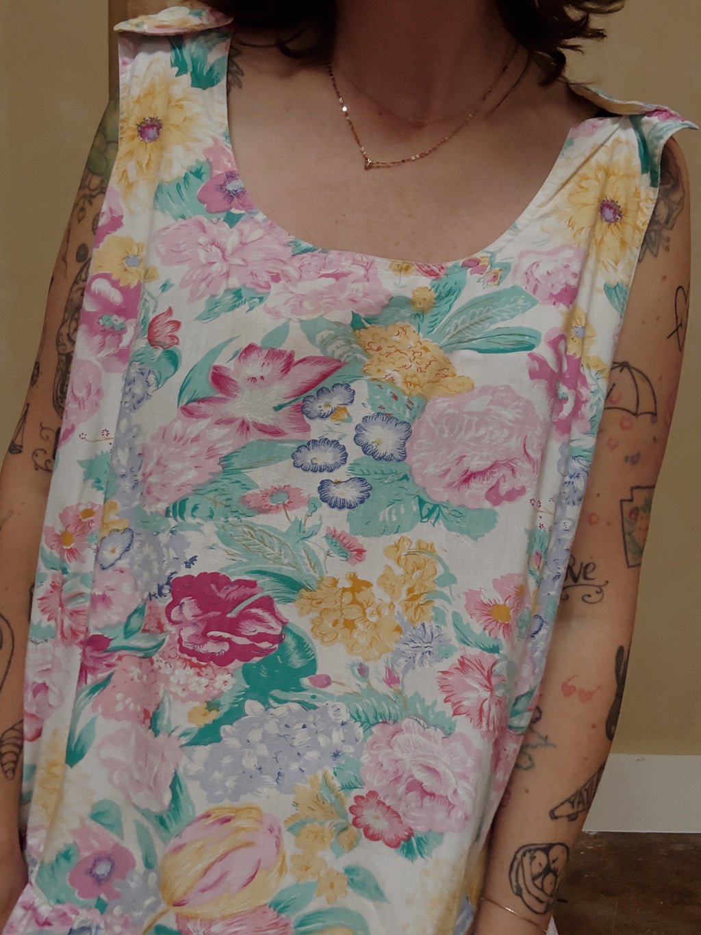 Floral Dropwaist Dress