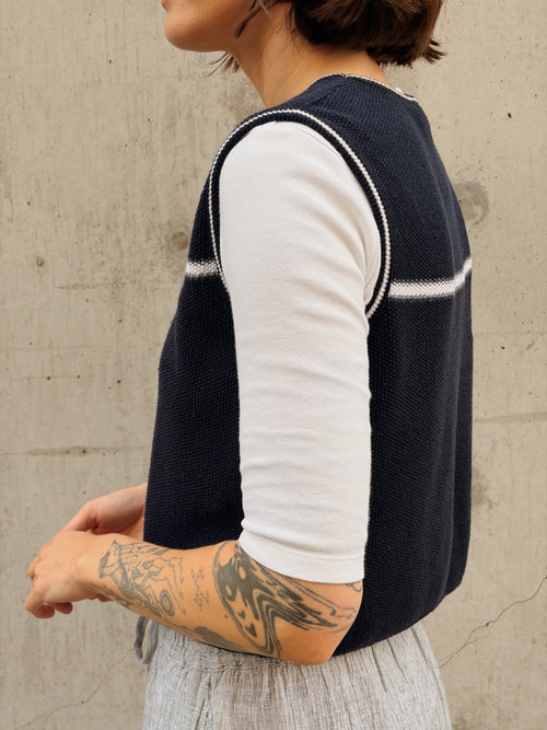 Micro Sweater Vest