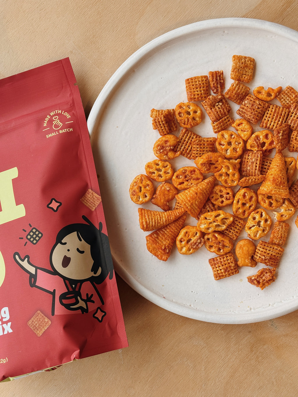 Gochujang Snack Mix