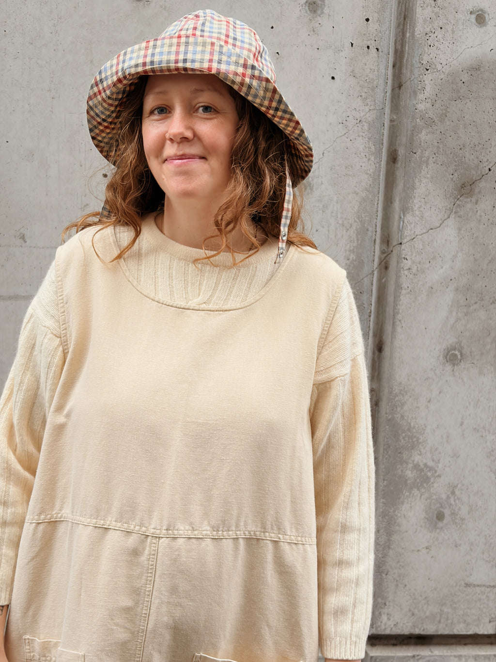 Cream Cableknit Angora Sweater