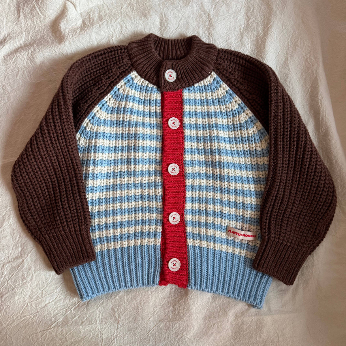 Kids Chunky Knit Cardigan