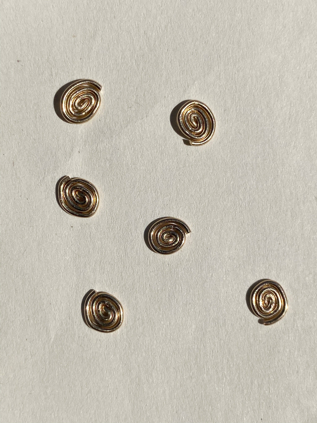 Inward Studs: 14K Gold Filled