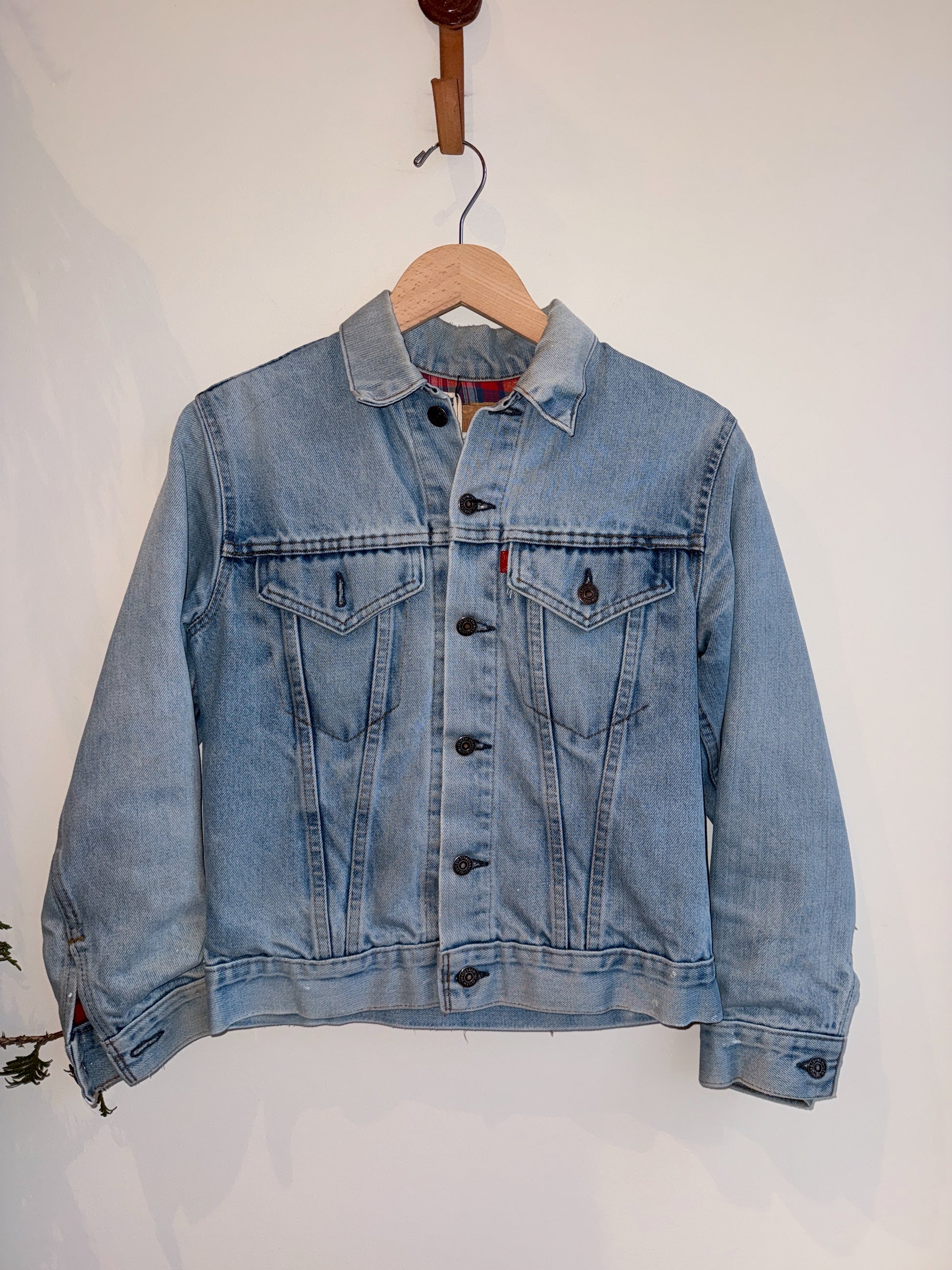 Levi's Flannel Lined Denim