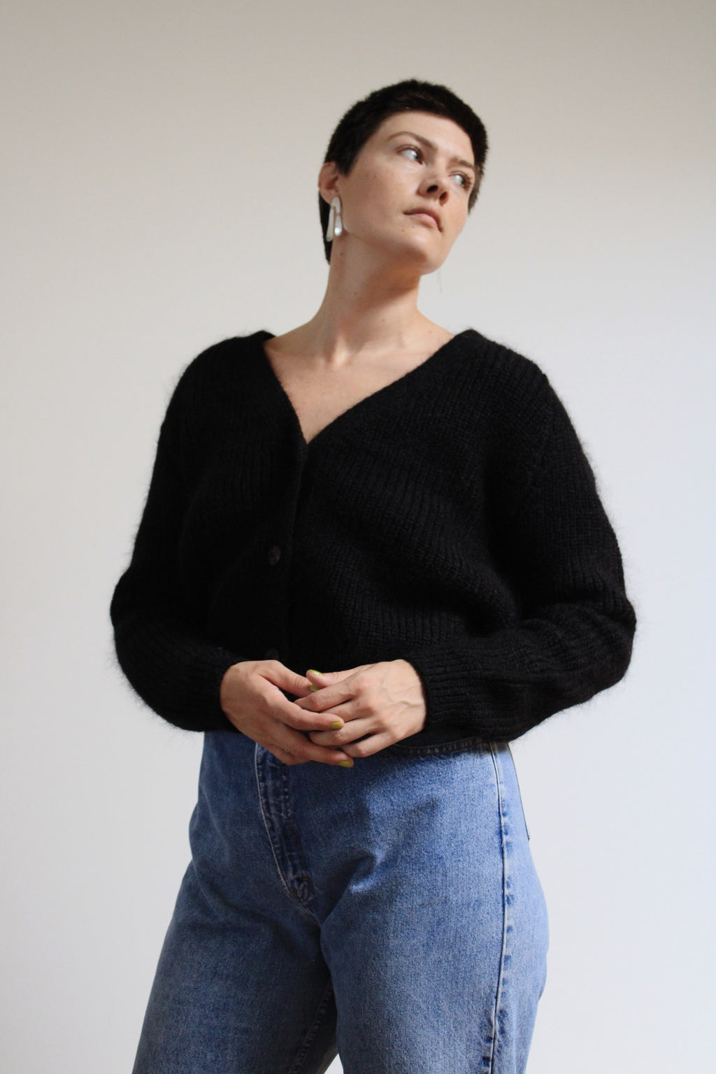 Anna Mohair Cardigan
