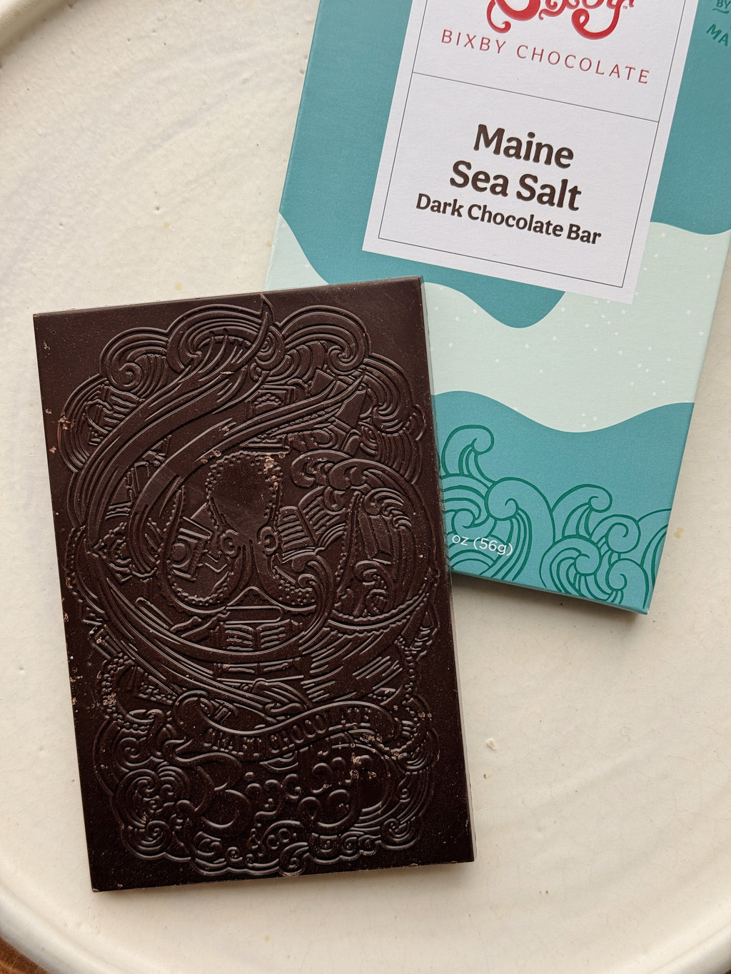 Organic Dark Chocolate Sea Salt Bar