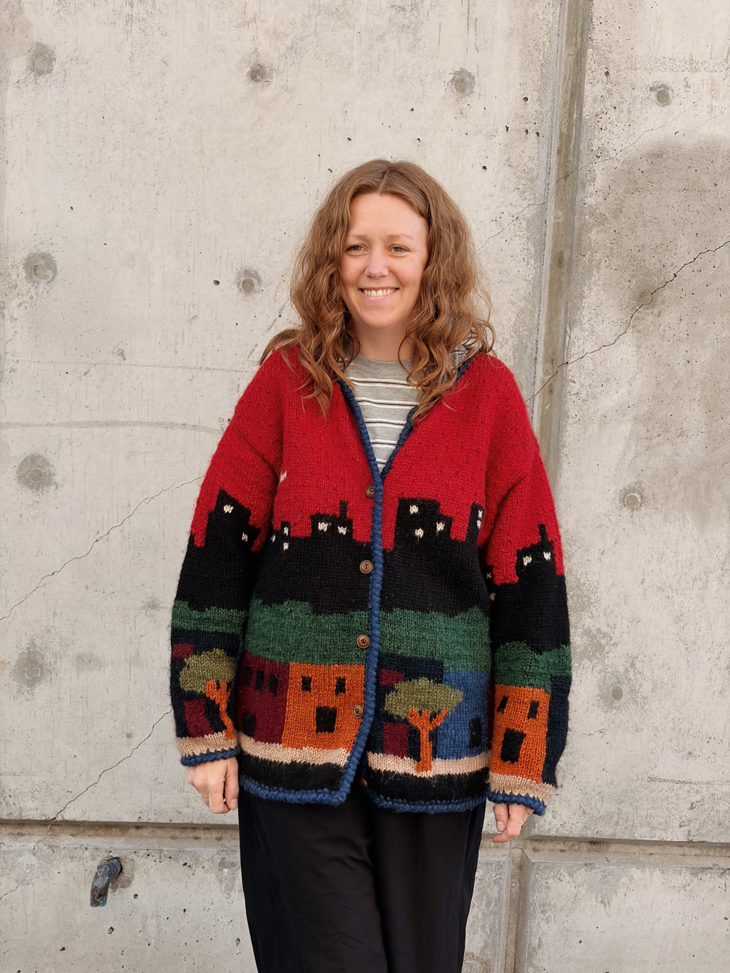 City Light Wool Cardi